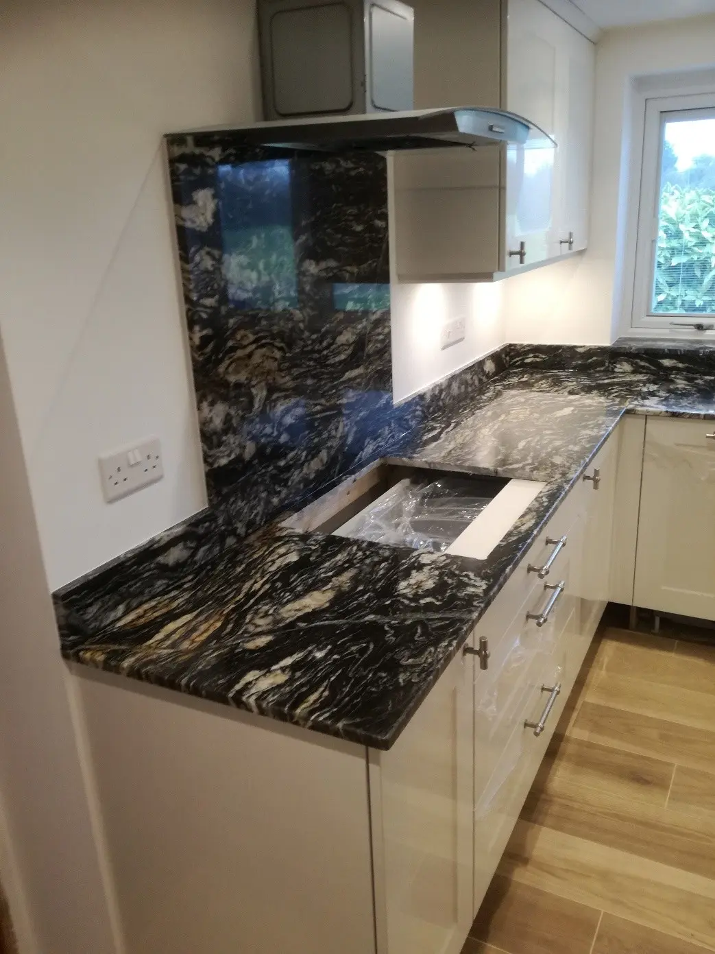 Kitchen worktops just installed in Norwich