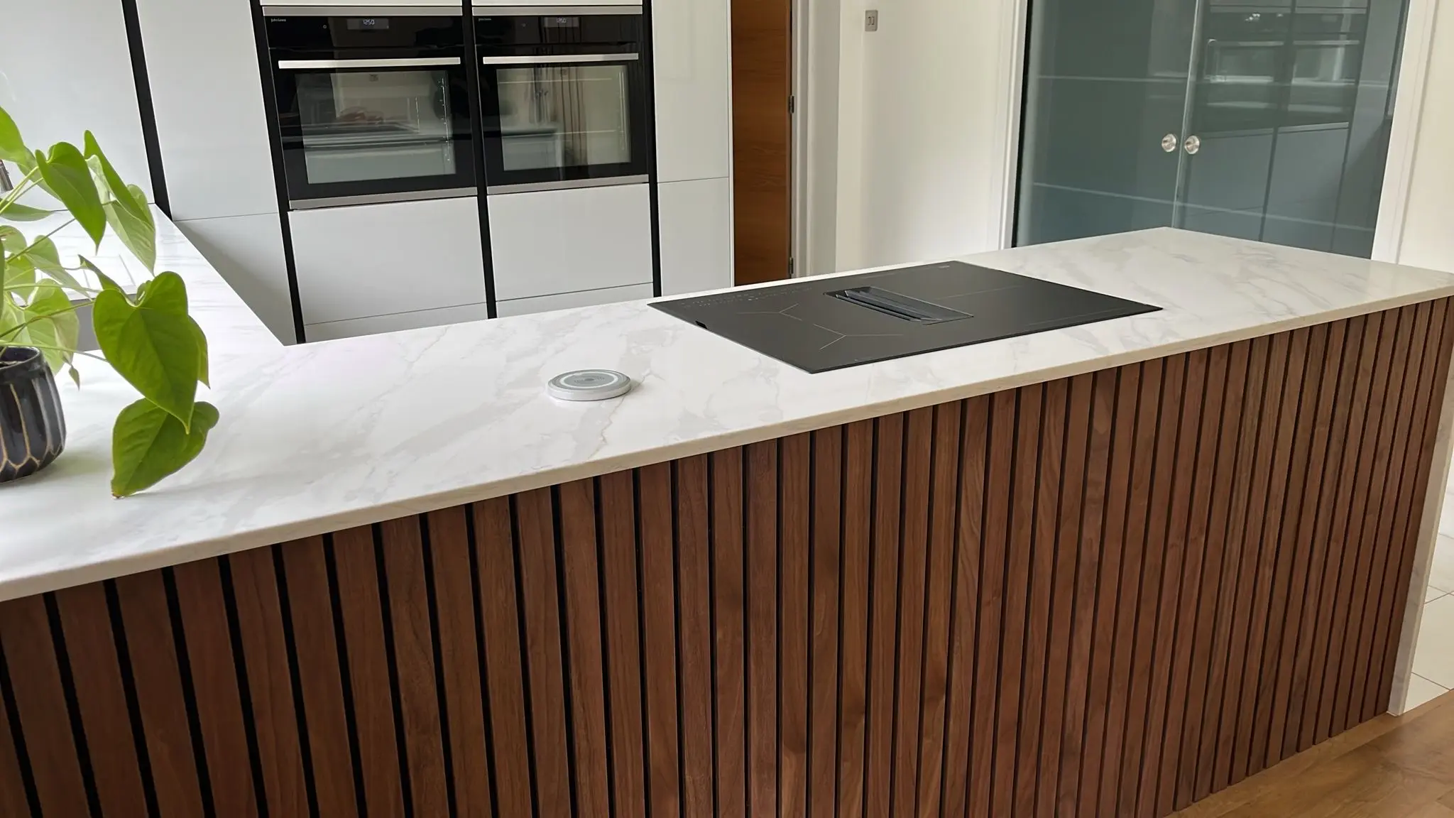 Modern marble kitchen worktop fitted in Norwich